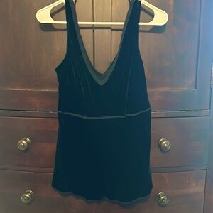 Jcrew velvet tank